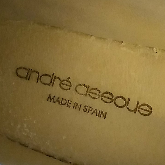 NWOB André Assous Silver Espadrilles Made In Spain - Picture 3 of 8